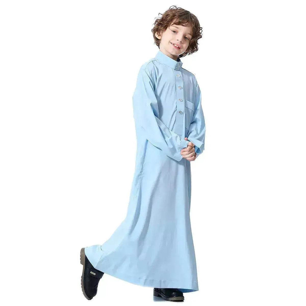 Fashionable and Elegant Dubai Middle Eastern Arab ArabBoys Kaftan Jalabiya Festival Dress Ramadan Moroccan Jalabiya - EX-STOCK Canada