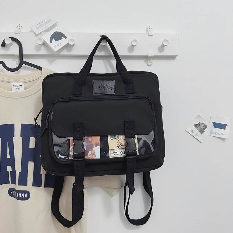 Lightweight College Soft Girl Tote Backpack Laptop Bag - EX-STOCK Canada