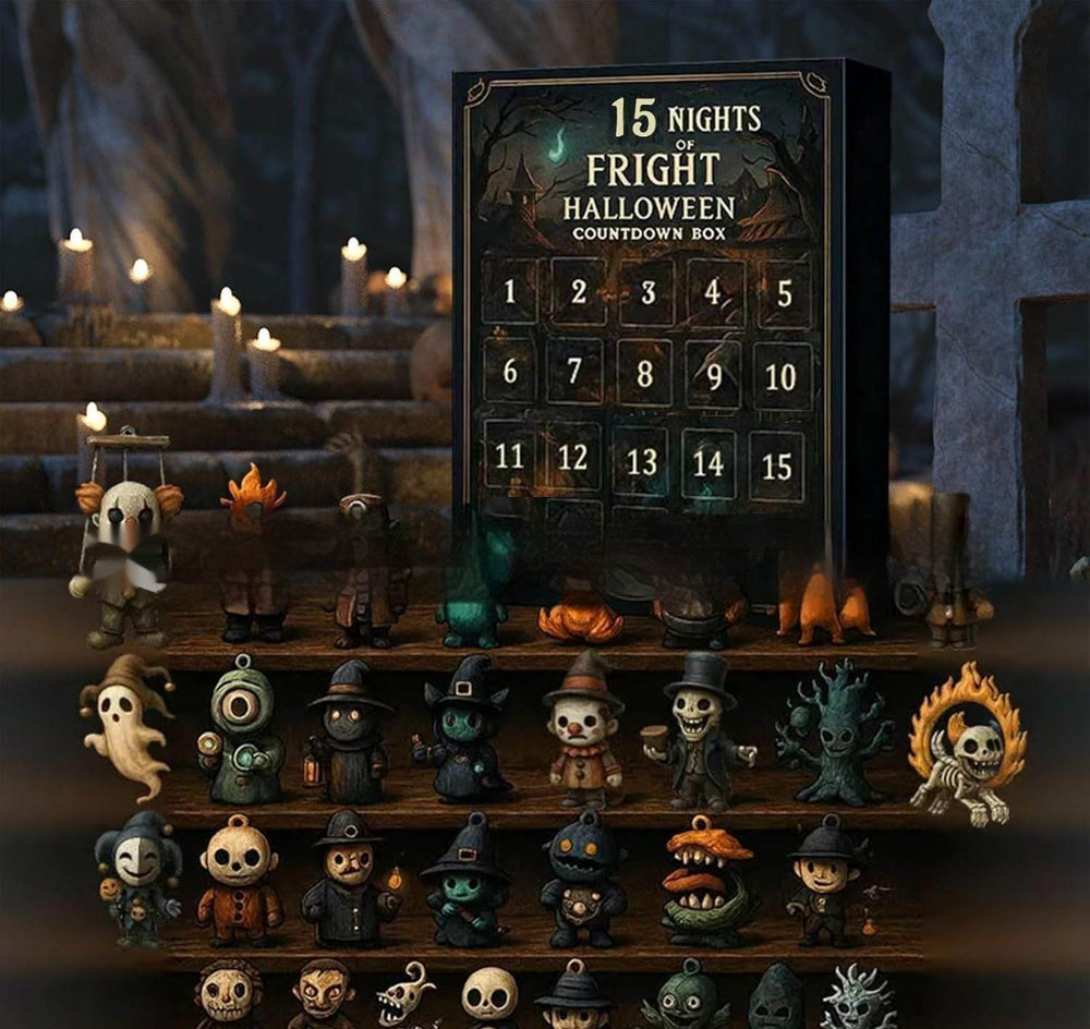 31 Night Scare Halloween Countdown Box With Doll Advent Countdown Blind Box - EX-STOCK Canada
