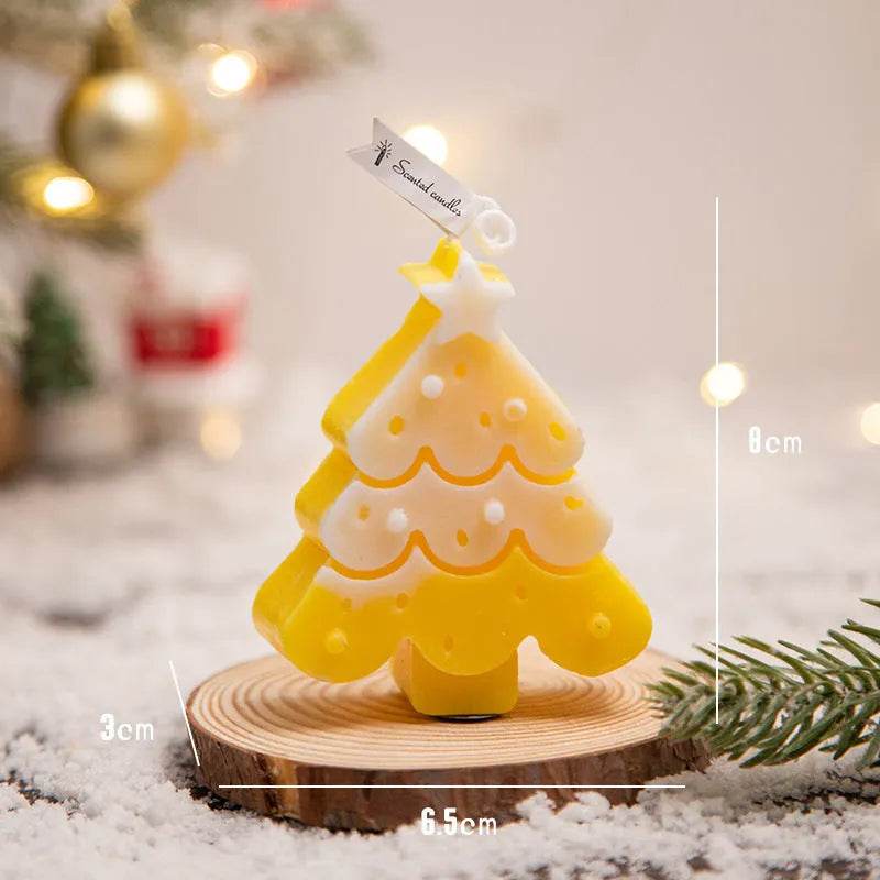 Christmas Tree Silicone Molds For DIY Christmas Creative Atmosphere Decoration Handmade Fragrant Candles - EX-STOCK Canada