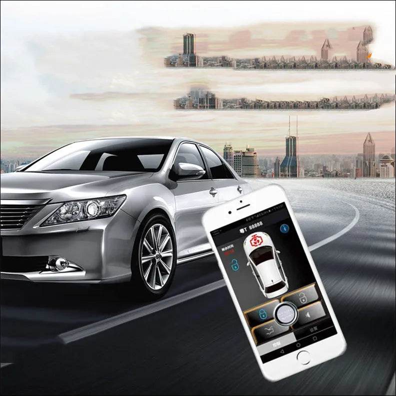Car Intelligent Induction Keyless Entry GSM Mobile Phone Operated Car Remote Control Anti-theft Device - EX-STOCK Canada