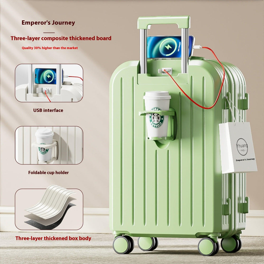 Small Lightweight Password Suitcase Durable Suitcase Trolley Case | EX-STOCK Canada