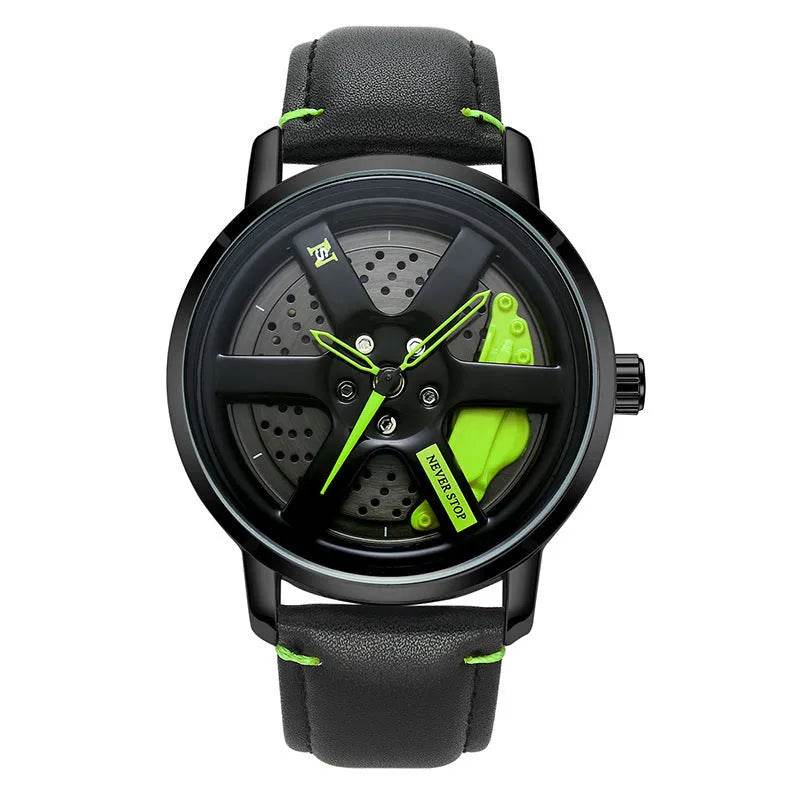 Quartz Men's Mesh Strap Trendy Unique Dial Watch - EX-STOCK Canada