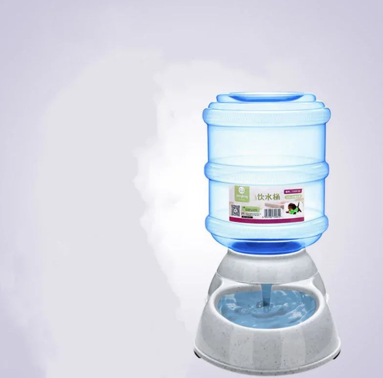 أطعمة الحيوانات الأليفة الأوتوماتيكية للقطط والكلاب، نافورات مياه شرب، وعاء طعام لكلب بسعة كبيرة من البلاستيك، موزع مياهEX-STOCK Canada