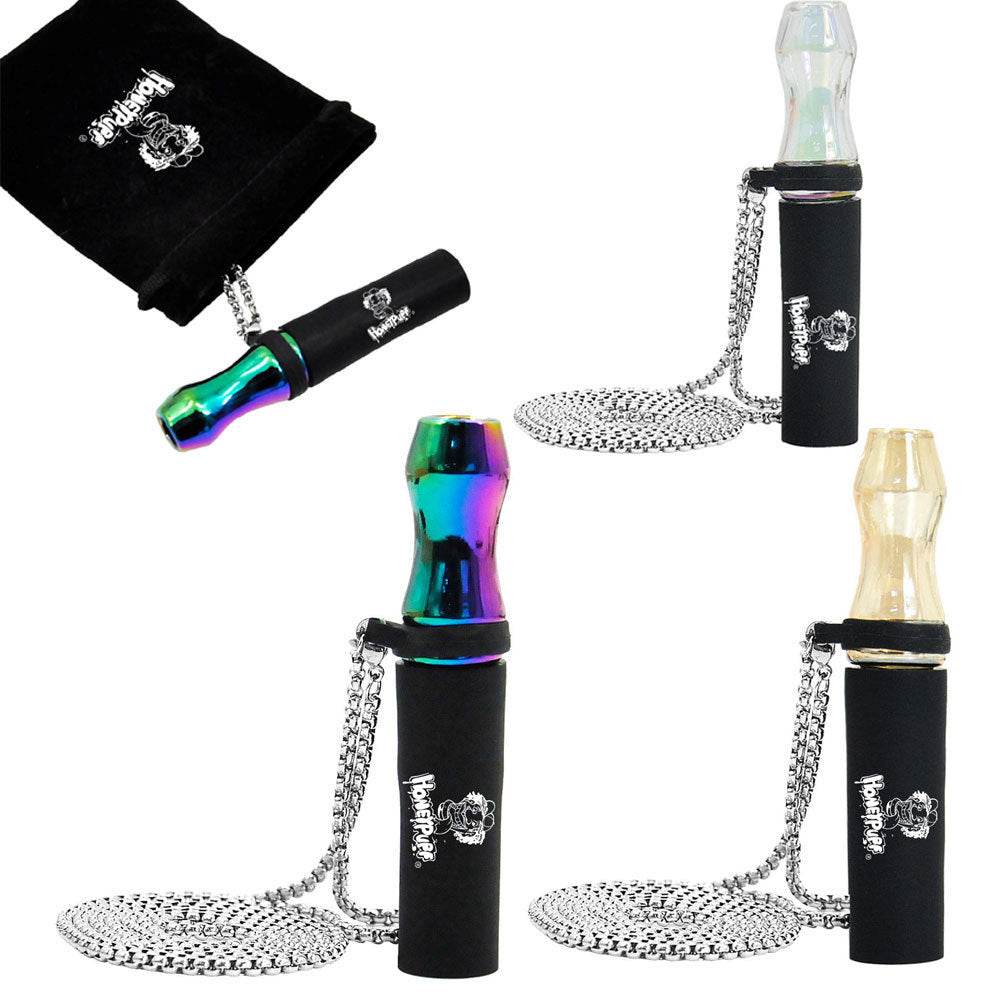 Stainless Steel Bracelet Silicone Glass Hookah Nozzle - EX-STOCK Canada