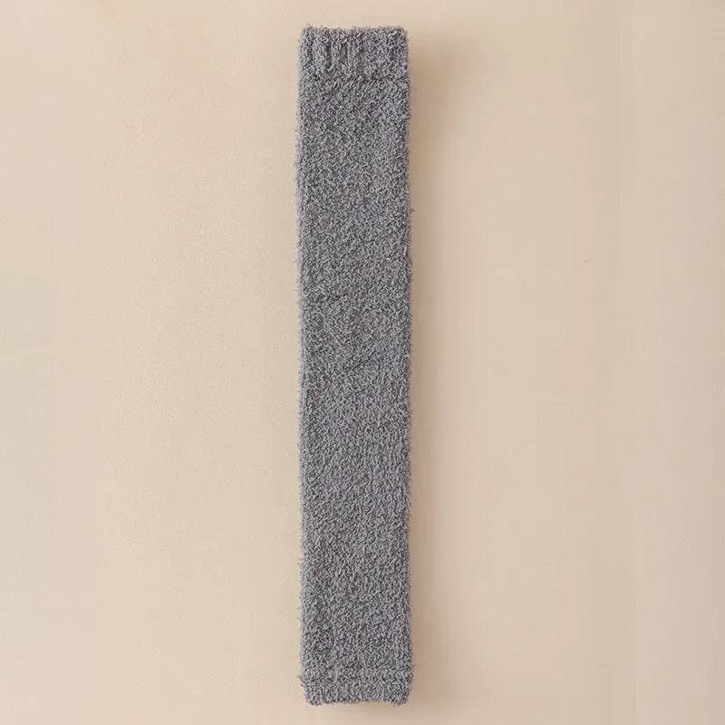 Winter Warm Plush Socks Women Dual-purpose Protection Heel And Knee Sock For Olds - EX-STOCK Canada