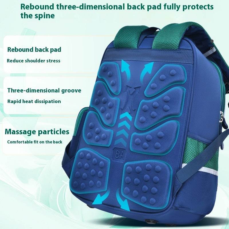 Elementary School Spine Protection Backpack Water resistant School bag - EX-STOCK Canada