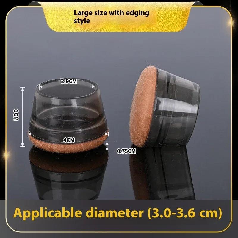 Quiet And Wear-resistant Non-slip Stool Booties Rubber Protective Sleeve EX-STOCK Canada
