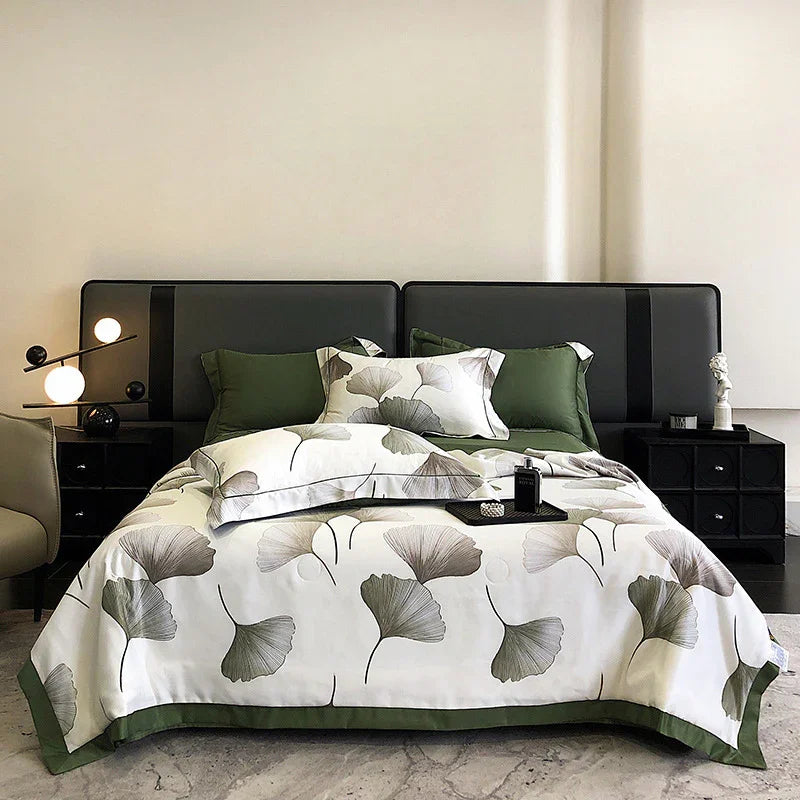 غطاء لحاف صيفي تبريدي من تينسيل قابل للغسل وقابل للتهويةEX-STOCK Canada