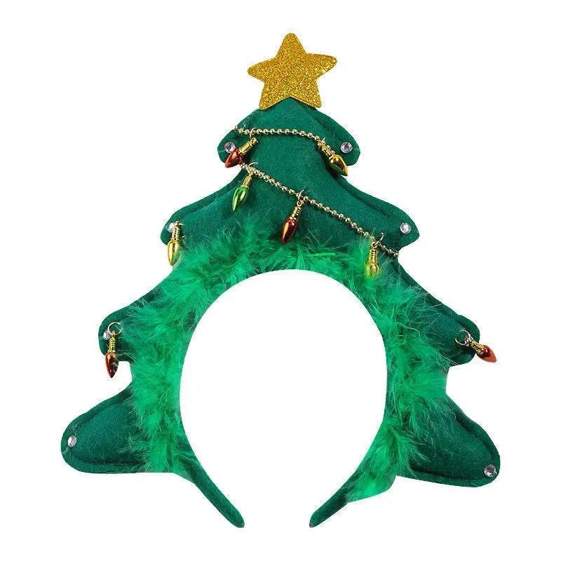 Christmas With Light Headband Snowflake Women's - EX-STOCK Canada