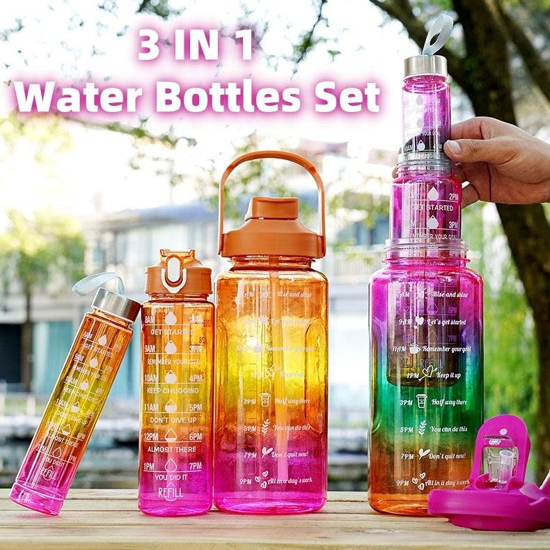 Sport Water bottle set 3 in 1 - EX-STOCK Canada