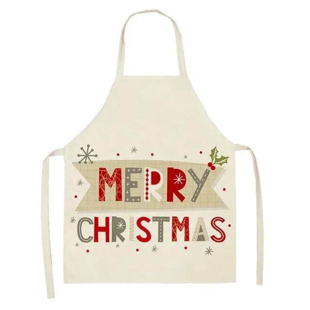 Personalized Christmas Aprons gifts idea for chefs bakers - EX-STOCK Canada