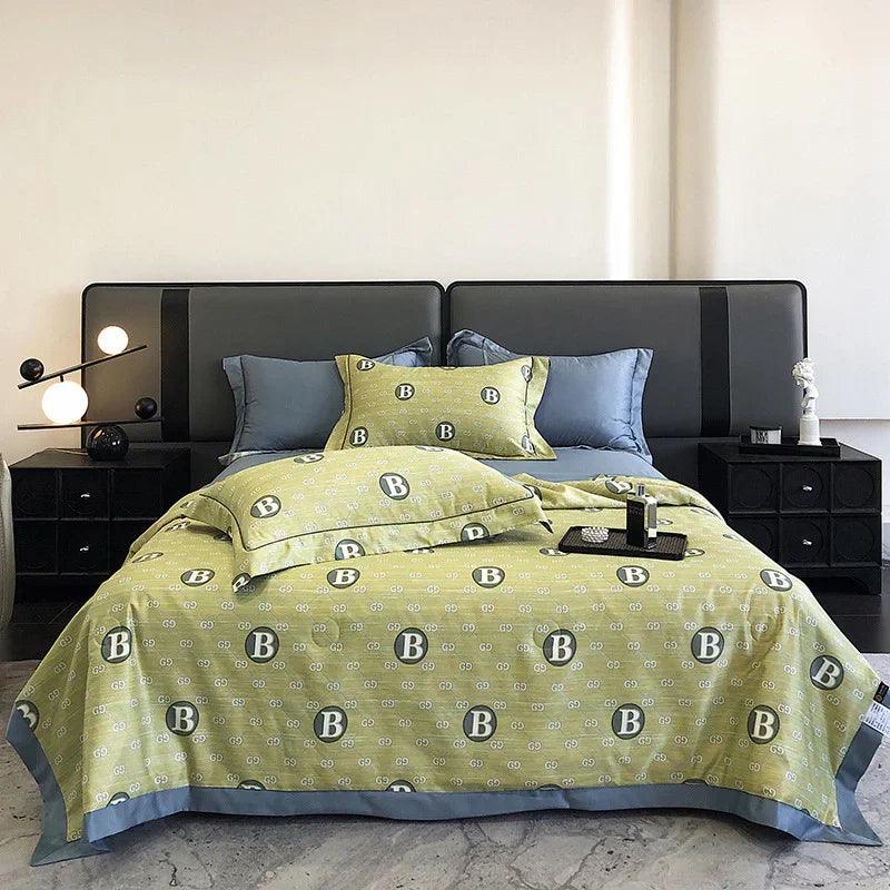 Housse de couette rafraîchissante d'été en Tencel lavable et aéréeEX-STOCK Canada