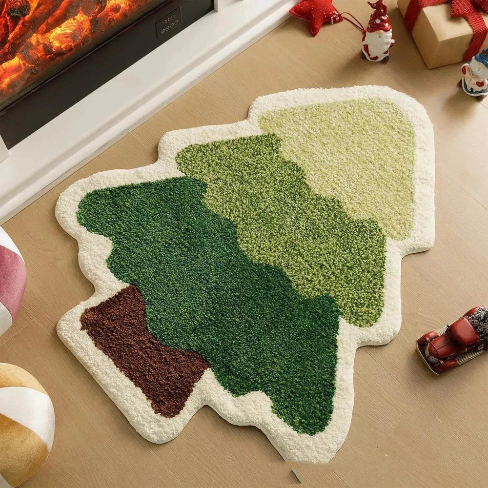 Nordic Christmas Tree Cashmere Mat - EX-STOCK Canada