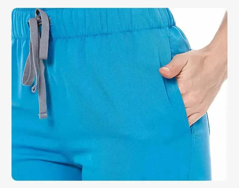 Hospital Nurses V-Neck Suit Work Uniform Workwear - EX-STOCK Canada