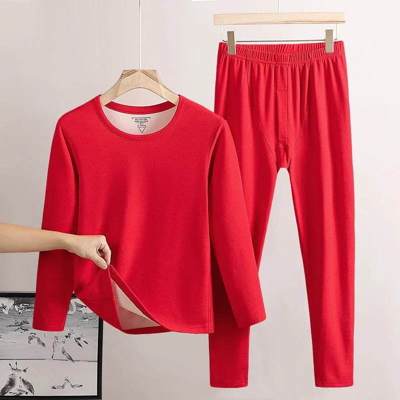Men's Thermal Underwear Fleece-lined Double-sided Brushed Long John set - EX-STOCK Canada
