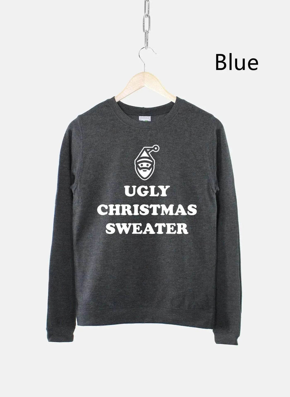 Women's Ugly Christmas Sweater Sweatshirt Bah Humbug Funny - EX-STOCK Canada