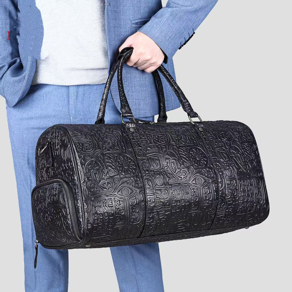 Retro Embossing Design Handbag For Men | EX-STOCK Canada