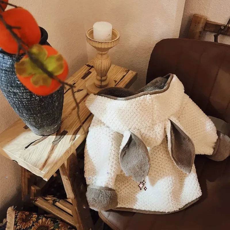 Lambswool Hooded Vest Fashionable Vest Waistcoat Outerwear - EX-STOCK Canada