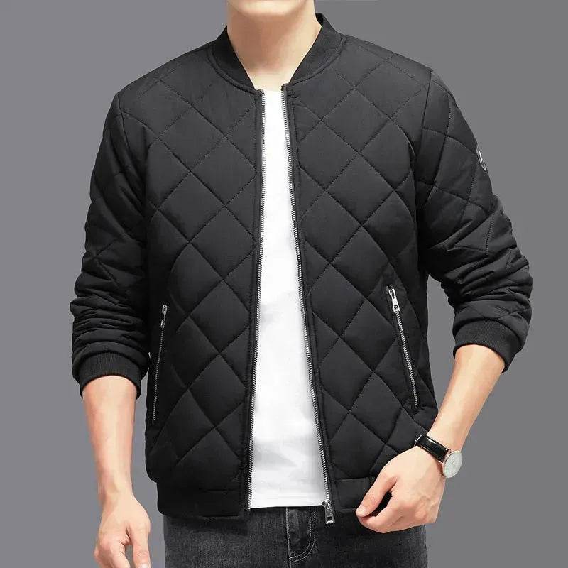 Veste Slim Fit en Coton Rembourré Fashion pour Hommes - Automne Hiver EX-STOCK Canada