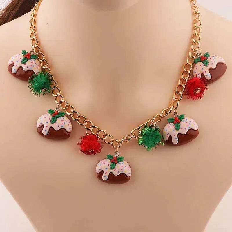 Creative Christmas Necklace women gift ideas - EX-STOCK Canada