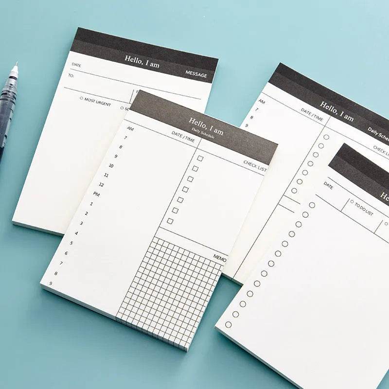Portable Notepad Schedule Daily Planner - EX-STOCK Canada