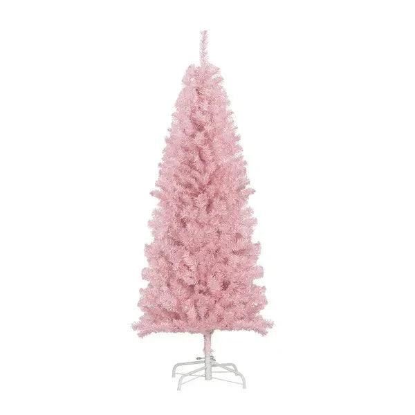 Sapin de Noël en forme de crayon de 5 pieds, sapin de Noël artificiel avec ouverture automatique pour fête à la maisonEX-STOCK Canada