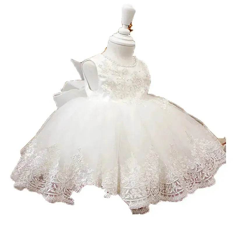 Birthday Photo Clothes Women's Tulle Tutu Super Fairy Princess Dress Girls Bow gown Christening dress Baptism dress - EX-STOCK Canada