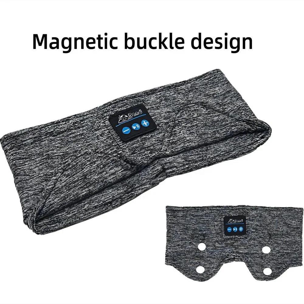 Headscarf Eye Mask Dual-use Music Headset Bluetooth Hair Band Sleeping EX-STOCK Canada