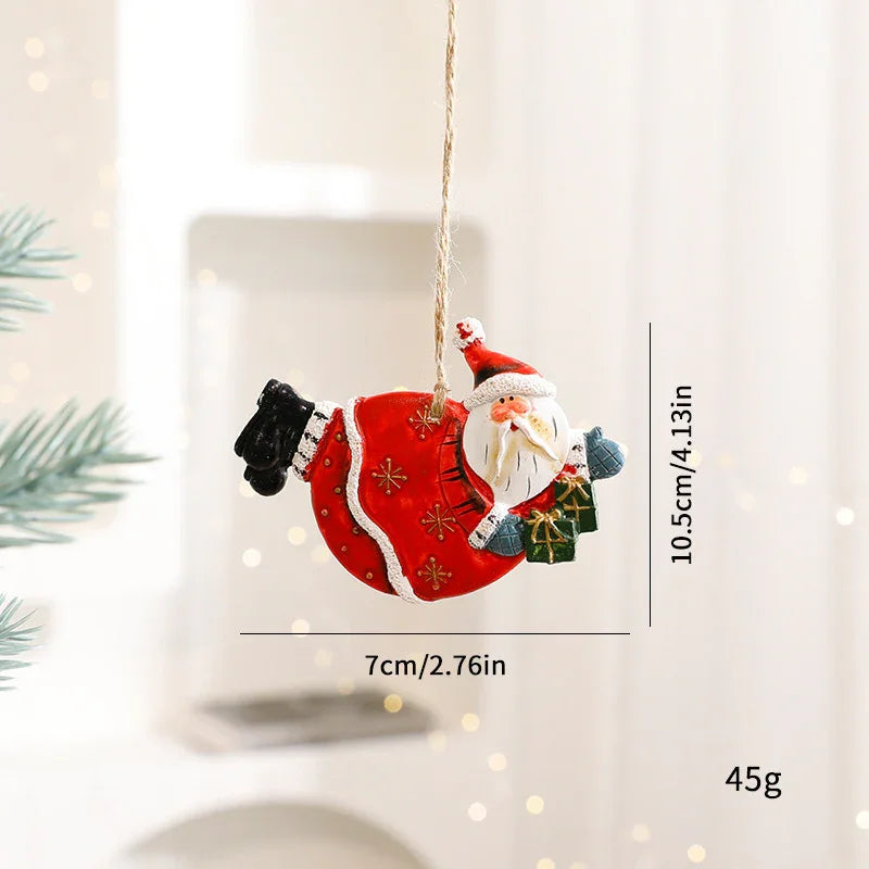 Christmas Decorations Cartoon Elk Ornaments EX-STOCK Canada