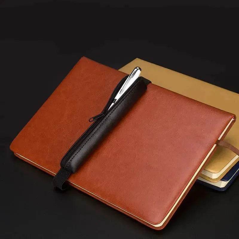 Easy To Carry PU Leather Office Pencil Case - EX-STOCK Canada