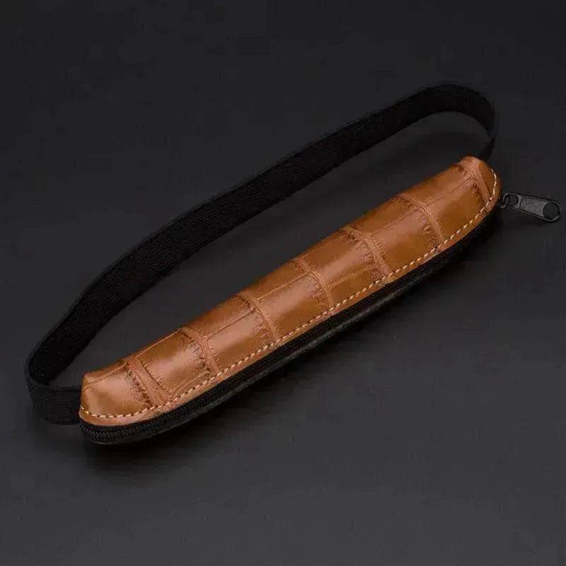 Easy To Carry PU Leather Office Pencil Case - EX-STOCK Canada