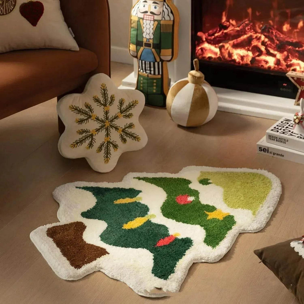 Nordic Christmas Tree Cashmere Mat - EX-STOCK Canada