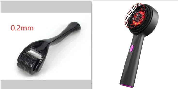 Electric Massage Comb Home Scalp Drain Comb Red Light Anti-slip Hair Care Multi-functional Massage Comb EX-STOCK Canada