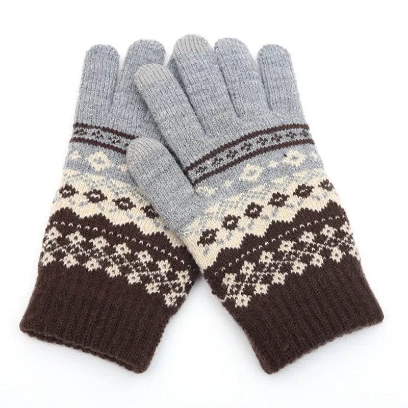Couple knitted gloves touch screen gloves - EX-STOCK Canada
