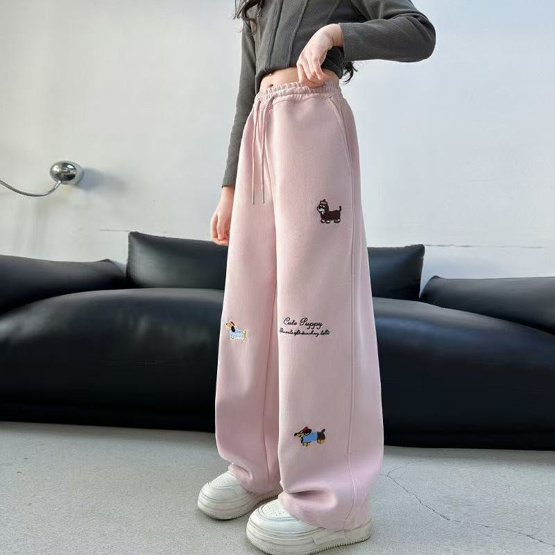 Casual Loose Children's Wide-leg Pants