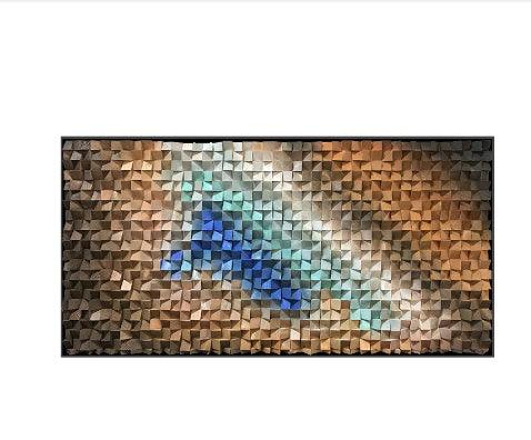 Peinture en bois tridimensionnelle Art mural mosaïque fait à la main