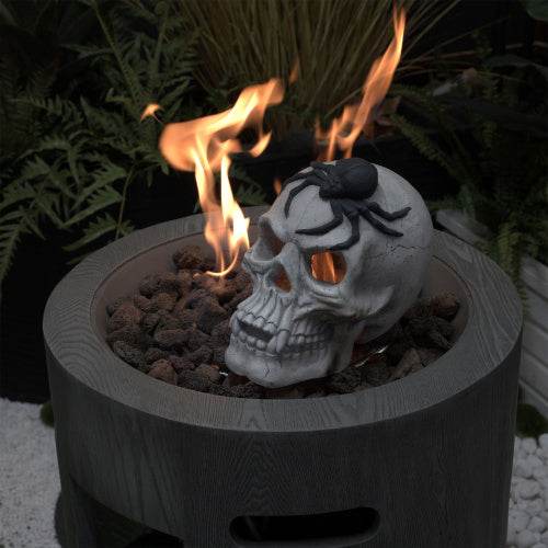 Demon Skull,Suitable For Outdoor Fireplace And Fire Pit, Halloween Decoration - EX-STOCK Canada