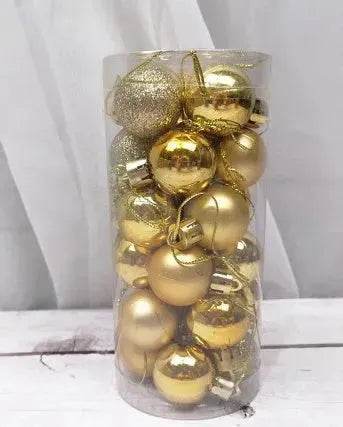 Christmas Decoration Shiny Matte Christmas Ball - EX-STOCK Canada
