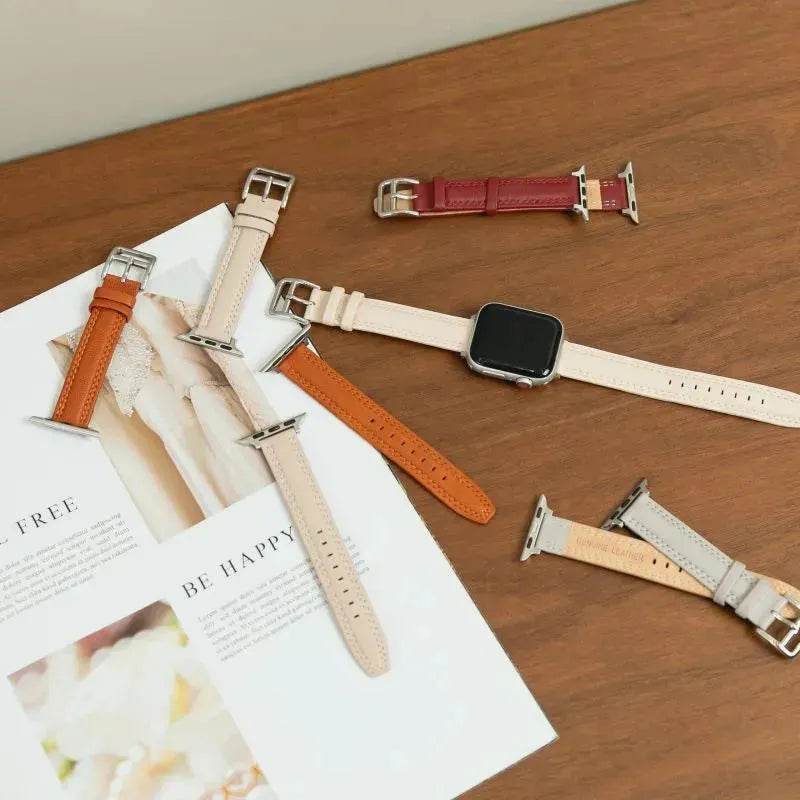 Replaceable Genuine Leather Watch Band Strap for iwatch - EX-STOCK Canada