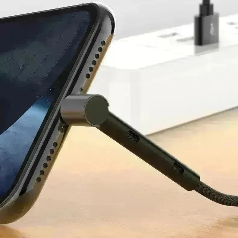 Creative Mobile Phone Elbow Charging Cable - EX-STOCK CANADA