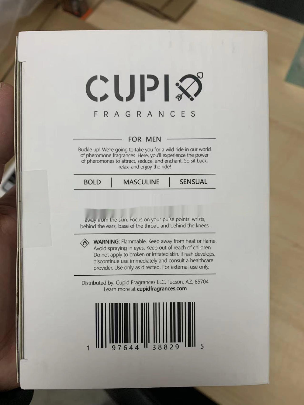 Second Generation Cupid Pheromone Perfume - EX-STOCK Canada
