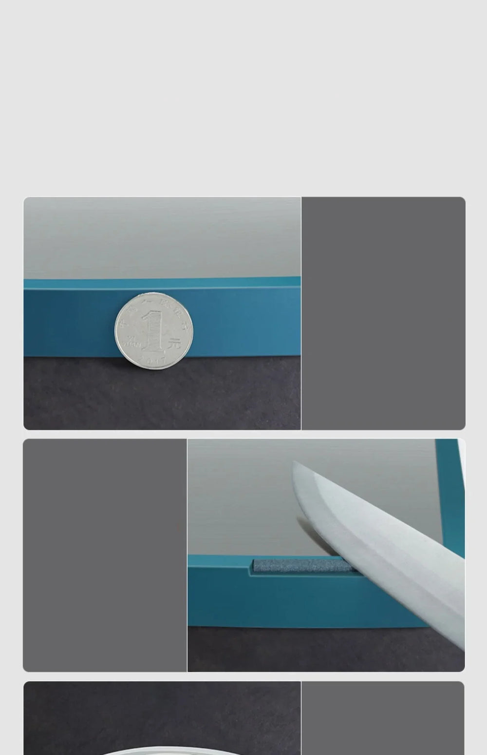 Multifunctional Stainless Steel Cutting Board Thickened Chopping Mildew Proof EX-STOCK Canada