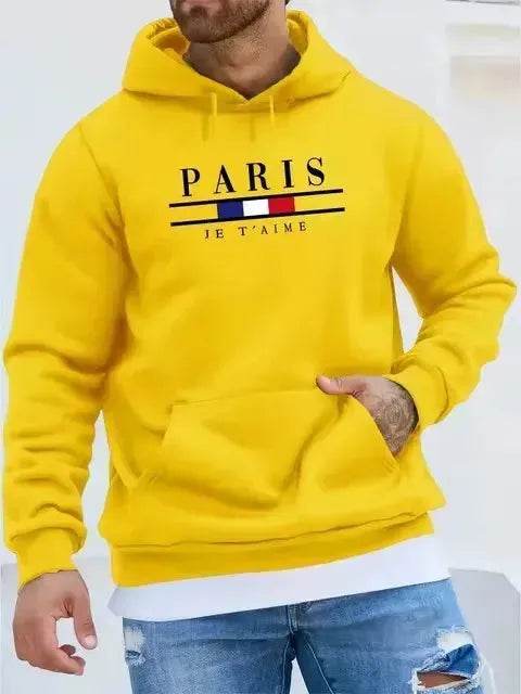 Casual Autumn And Winter Thick Cashmere sweatshirt Hoodie Pullover for men - EX-STOCK Canada