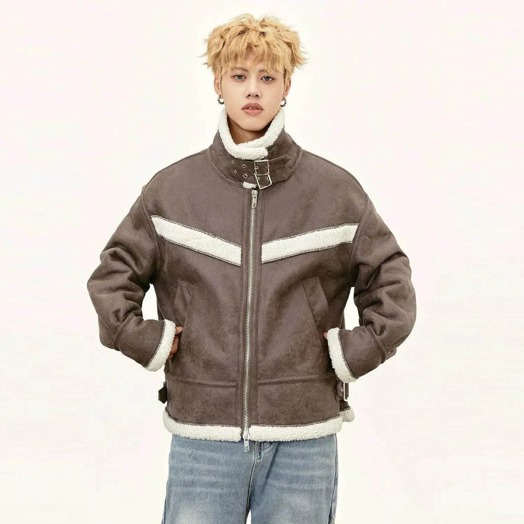 All-in-one Buckled Cotton Coat Jacket Men - EX-STOCK Canada