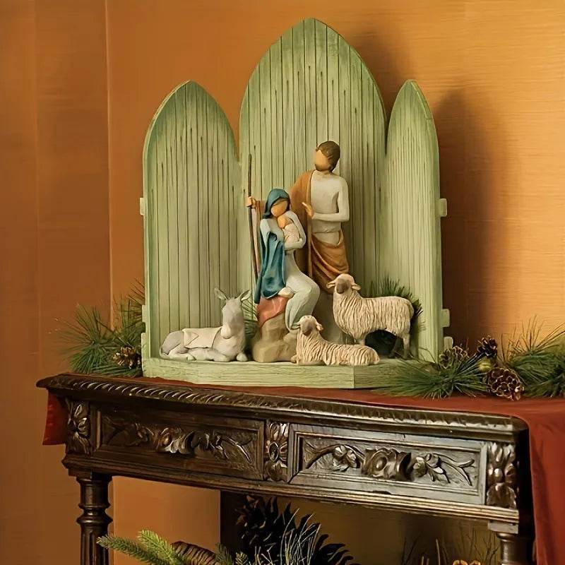 Christmas Sculpture Hand-painted Christmas Holiday Ornaments - EX-STOCK Canada