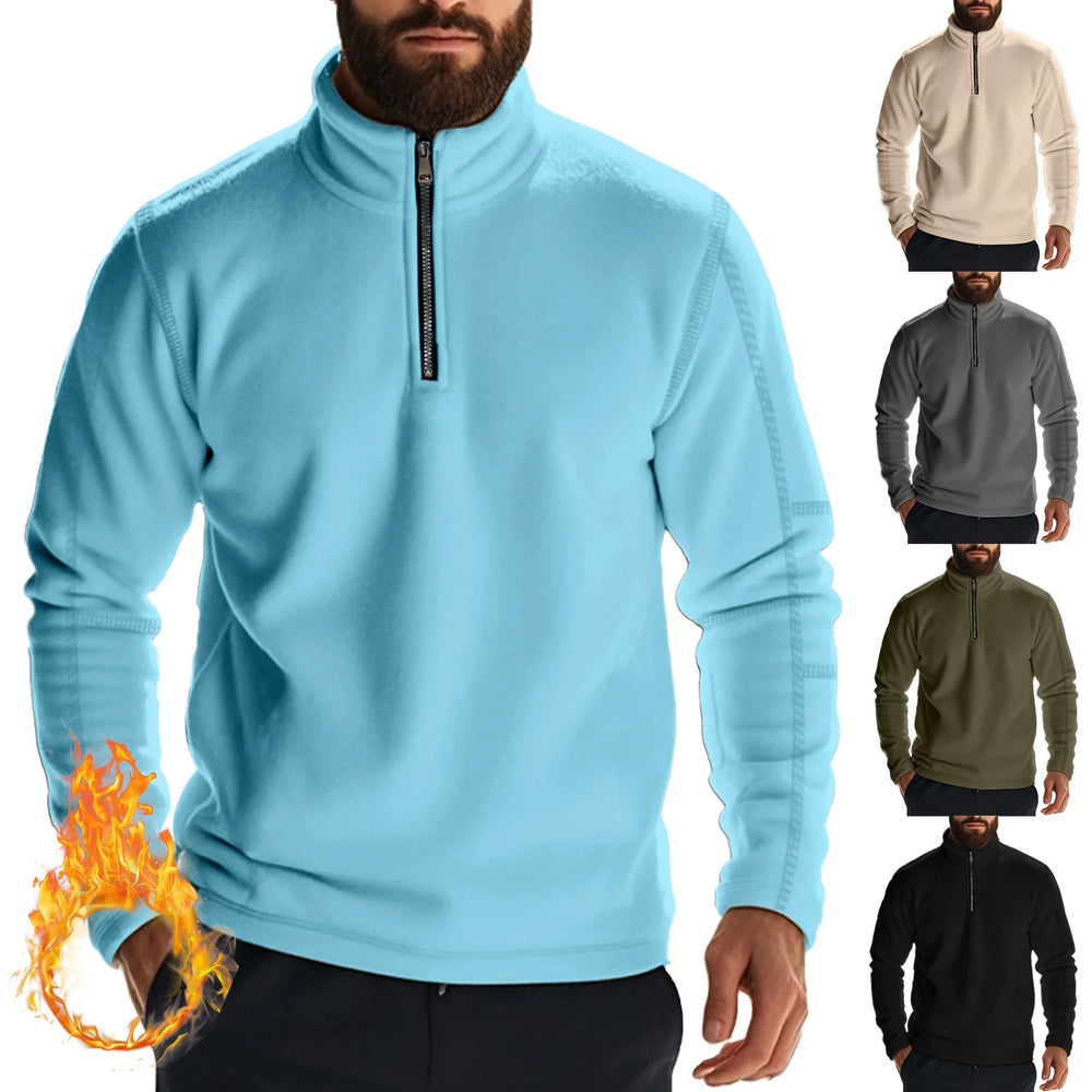 Men's Long Sleeve Solid Color Sweatshirt EX-STOCK Canada