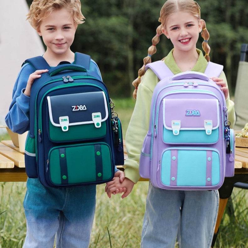 Elementary School Spine Protection Backpack Water resistant School bag - EX-STOCK Canada