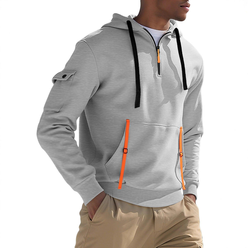 Men's Fleece-lined Casual Sweatshirt Fashion Hoodie EX-STOCK Canada