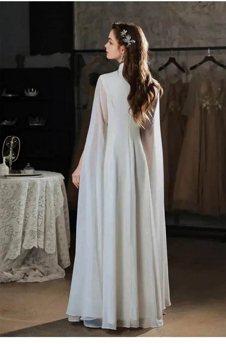 Elegant Luxurious Dinner Party Embroidered Dress for Classy Arab Dubai Turkey Women - EX-STOCK Canada